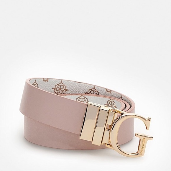 New GUESS Tiberi 4g peony logo belt - Picture 3 of 7